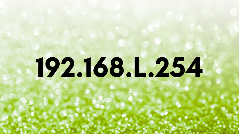 http //192.168.l.254